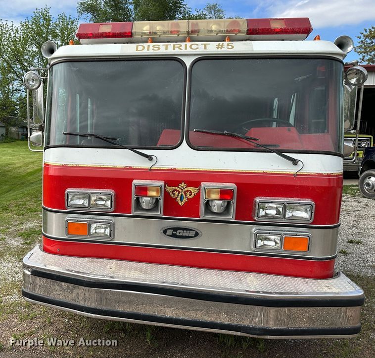 image for item DO5002 1989 Emergency One  pumper fire truck