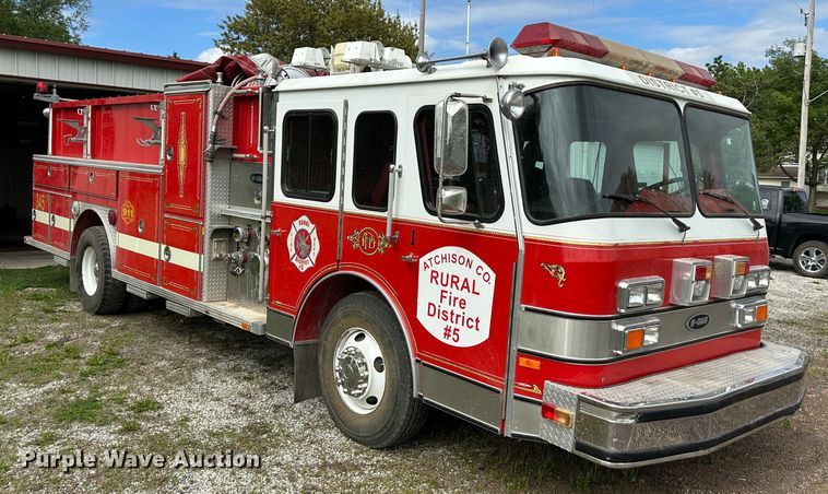 image for item DO5002 1989 Emergency One  pumper fire truck