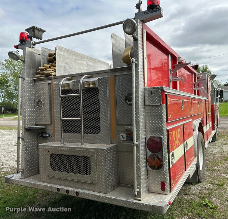 image for item DO5002 1989 Emergency One  pumper fire truck