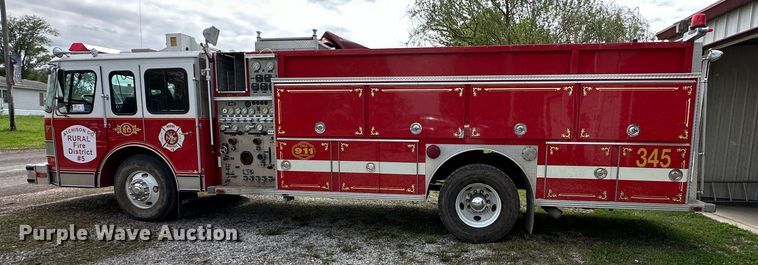 image for item DO5002 1989 Emergency One  pumper fire truck