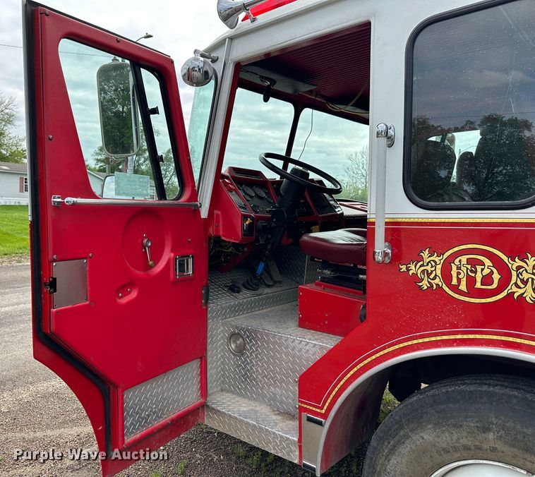 image for item DO5002 1989 Emergency One  pumper fire truck