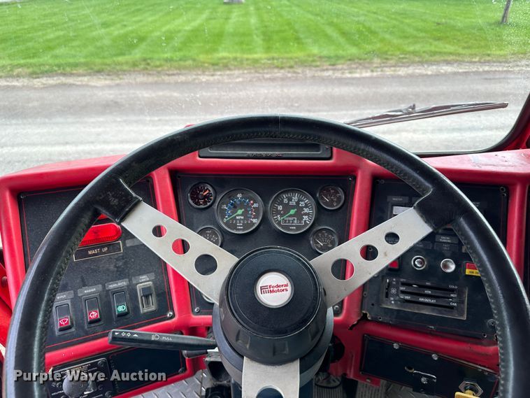 image for item DO5002 1989 Emergency One  pumper fire truck