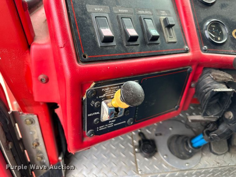 image for item DO5002 1989 Emergency One  pumper fire truck