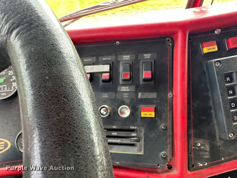 image for item DO5002 1989 Emergency One  pumper fire truck