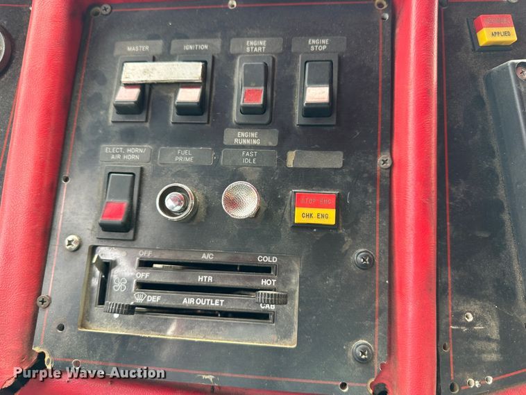 image for item DO5002 1989 Emergency One  pumper fire truck