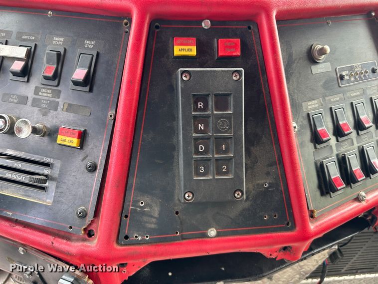 image for item DO5002 1989 Emergency One  pumper fire truck