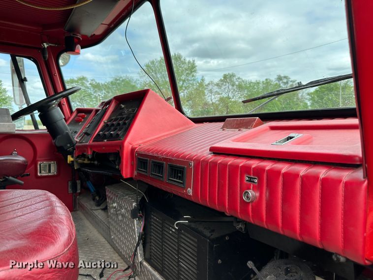 image for item DO5002 1989 Emergency One  pumper fire truck