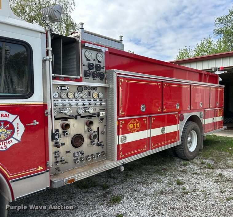 image for item DO5002 1989 Emergency One  pumper fire truck