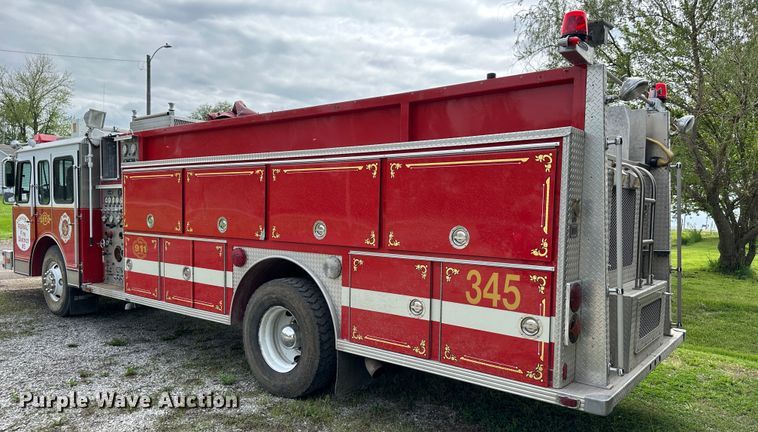 image for item DO5002 1989 Emergency One  pumper fire truck