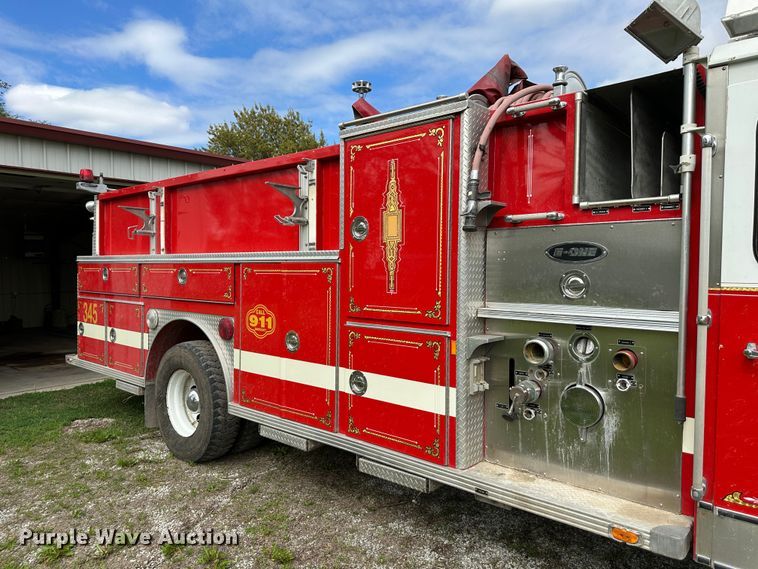 image for item DO5002 1989 Emergency One  pumper fire truck