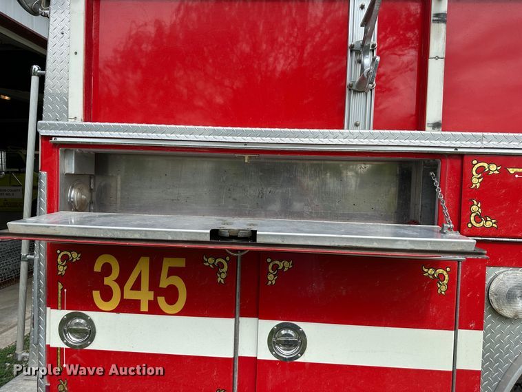 image for item DO5002 1989 Emergency One  pumper fire truck