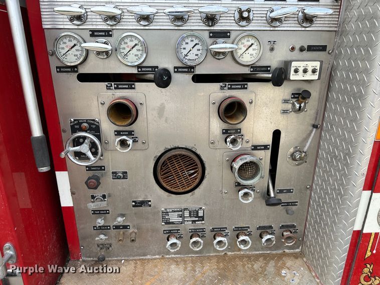 image for item DO5002 1989 Emergency One  pumper fire truck