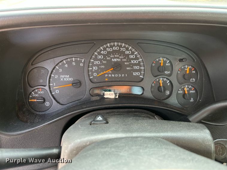 image for item DP0480 2007 Chevrolet Silverado 2500HD  utility bed pickup truck