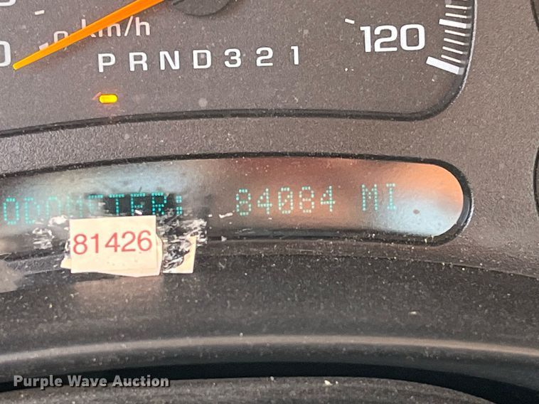 image for item DP0480 2007 Chevrolet Silverado 2500HD  utility bed pickup truck