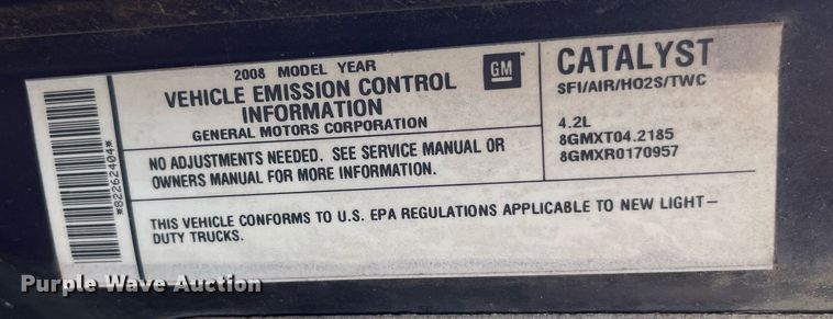 image for item DP0488 2008 Chevrolet TrailBlazer LT  SUV