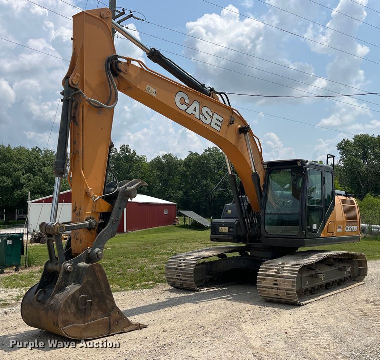 image for item DP0491 2017 Case CX210D  excavator