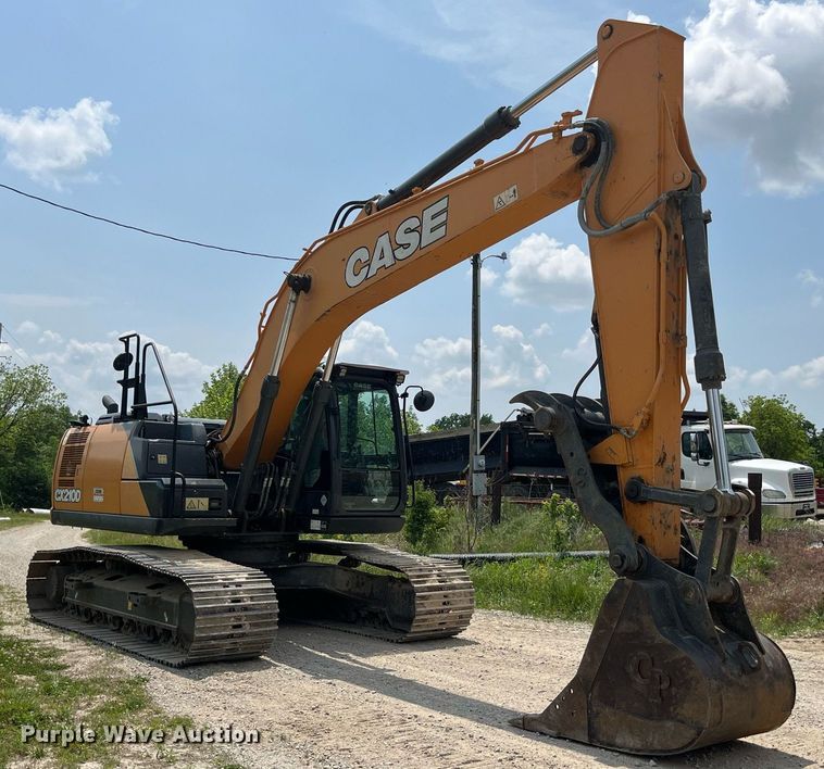 image for item DP0491 2017 Case CX210D  excavator