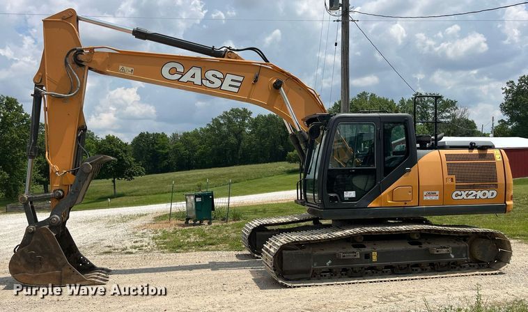 image for item DP0491 2017 Case CX210D  excavator
