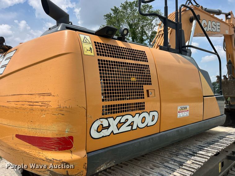 image for item DP0491 2017 Case CX210D  excavator