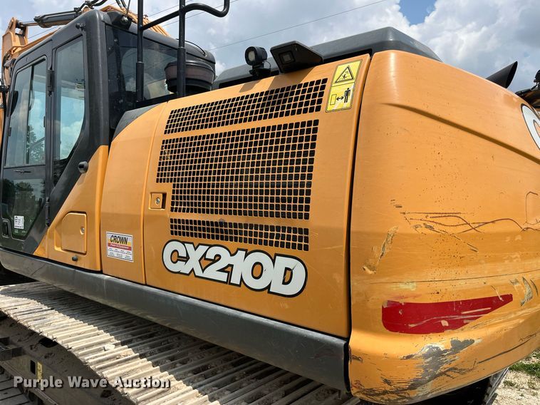 image for item DP0491 2017 Case CX210D  excavator