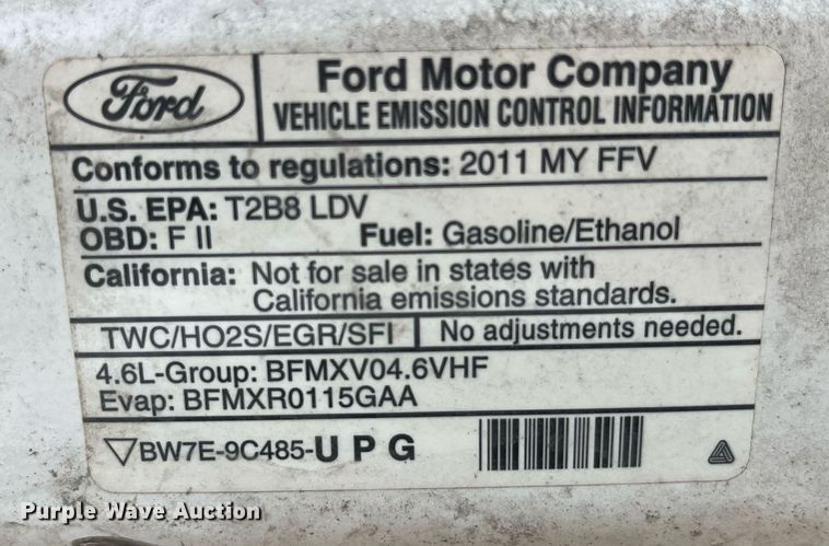 image for item DP0492 2011 Ford Crown Victoria Police Interceptor