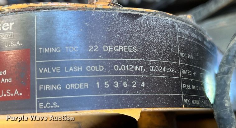 image for item DP0495 1992 Dresser 850  motor grader