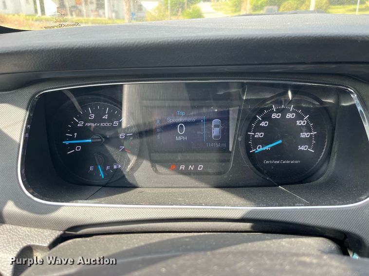 image for item DP0498 2014 Ford Taurus Police Interceptor