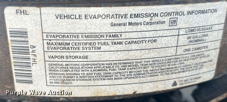 image for item DP0499 1990 Chevrolet P30  delivery van