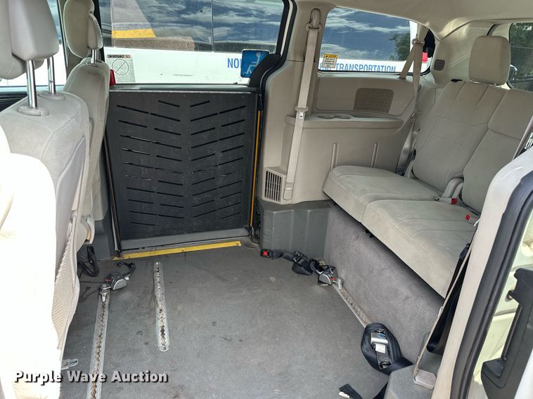 image for item DP3112 2013 Dodge Grand Caravan  handicap accessible van