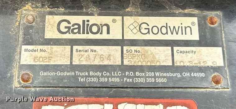 image for item DP3124 2004 Sterling Acterra  dump truck