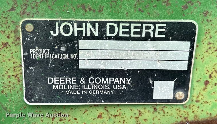 image for item DP3128 2002 John Deere 6405  tractor