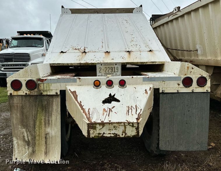 image for item DP3141 2002 Construction Trailer Specialist  bottom dump trailer