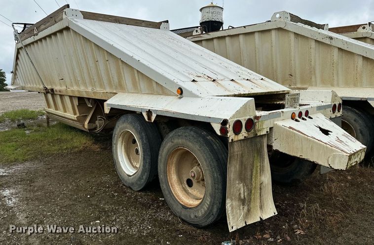 image for item DP3141 2002 Construction Trailer Specialist  bottom dump trailer
