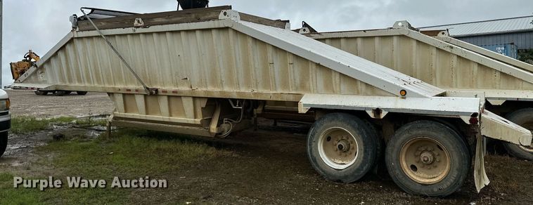 image for item DP3141 2002 Construction Trailer Specialist  bottom dump trailer