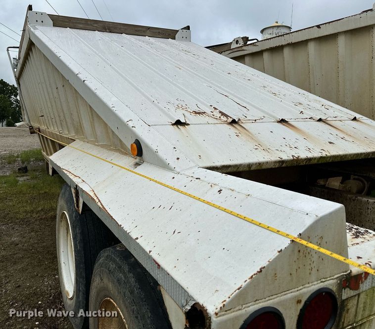 image for item DP3141 2002 Construction Trailer Specialist  bottom dump trailer