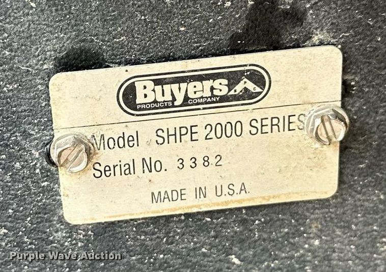 image for item DP3144 Buyers Salt Dogg SHPE 2000 Series  spreader