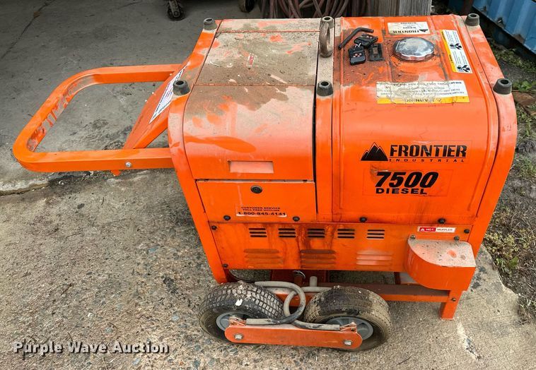 image for item DP3149 Frontier 7500  generator