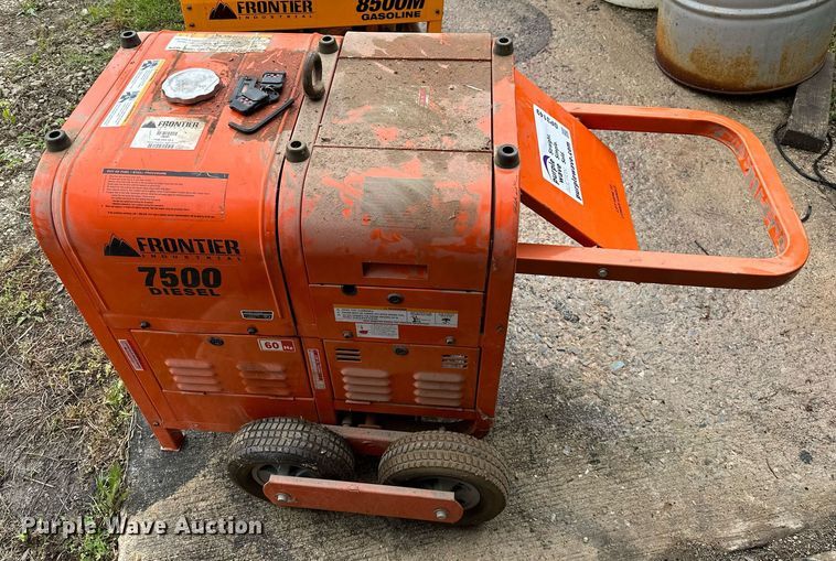 image for item DP3149 Frontier 7500  generator