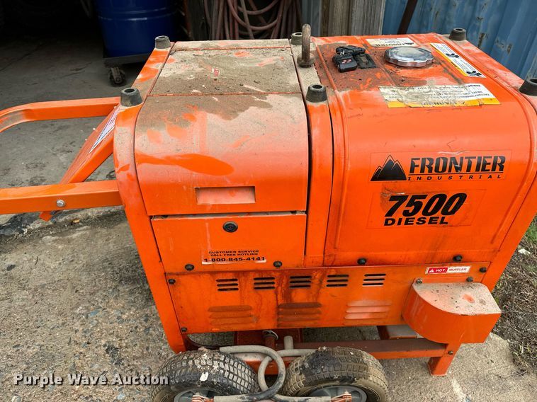 image for item DP3149 Frontier 7500  generator