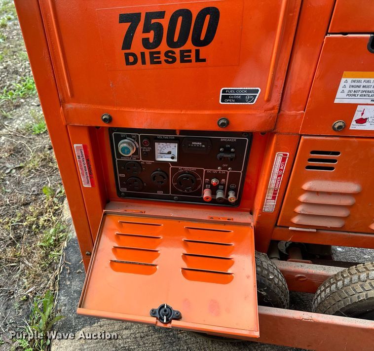 image for item DP3149 Frontier 7500  generator