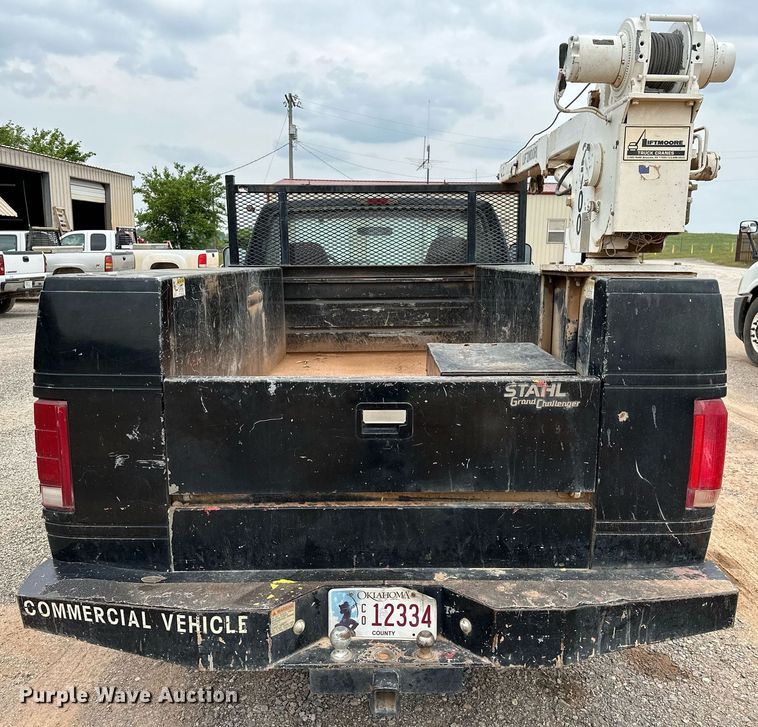 image for item DP3162 1997 Ford F350  utility bed pickup truck