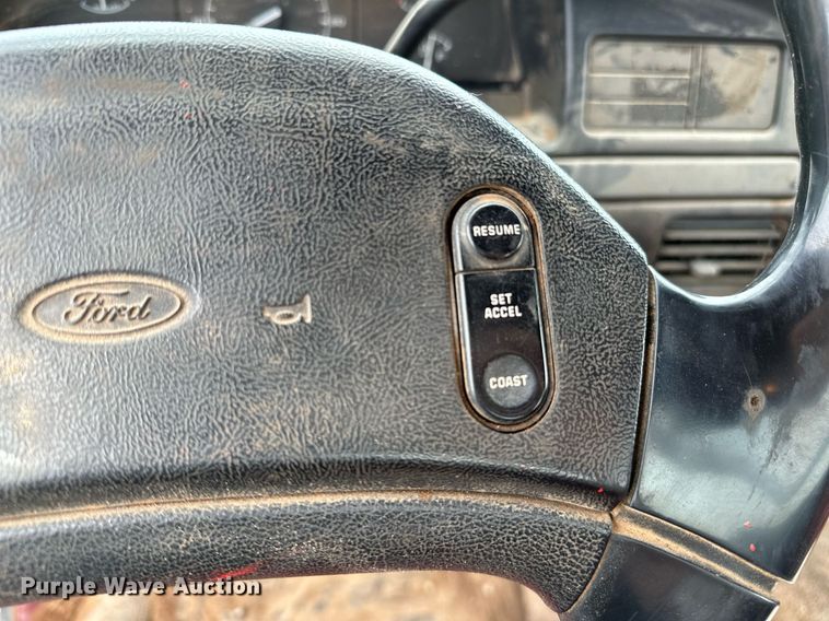 image for item DP3162 1997 Ford F350  utility bed pickup truck