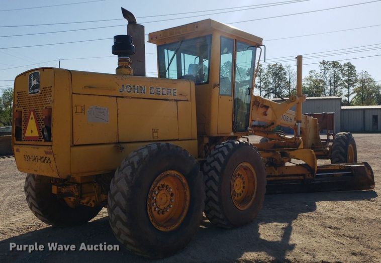 image for item DP7854 1990 John Deere 770B-H  motor grader