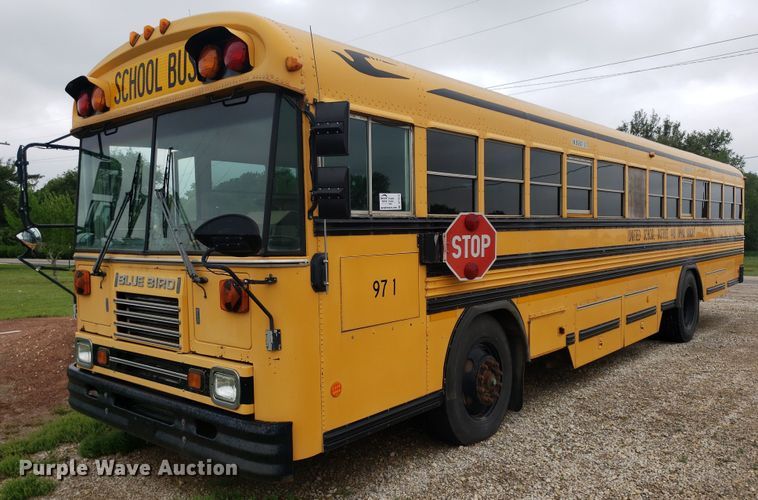 image for item DP7910 1998 Blue Bird  school bus