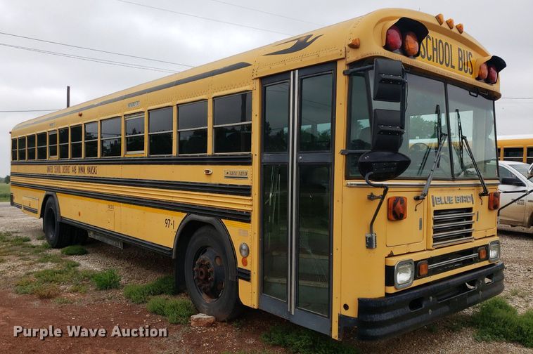 image for item DP7910 1998 Blue Bird  school bus