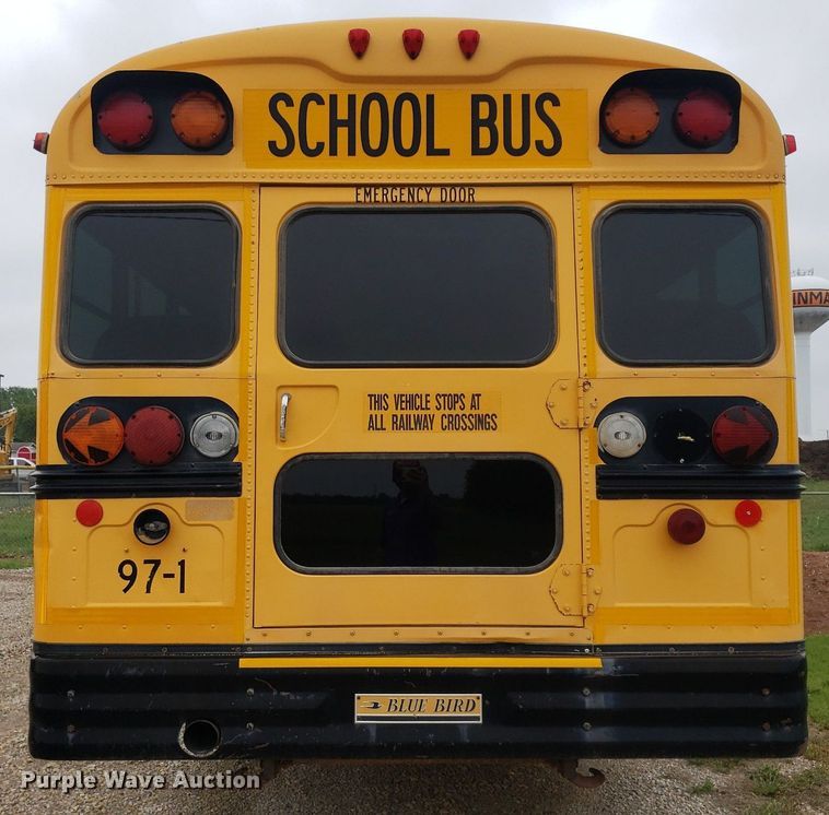 image for item DP7910 1998 Blue Bird  school bus