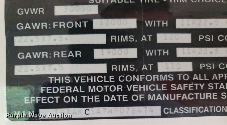 image for item DP7910 1998 Blue Bird  school bus