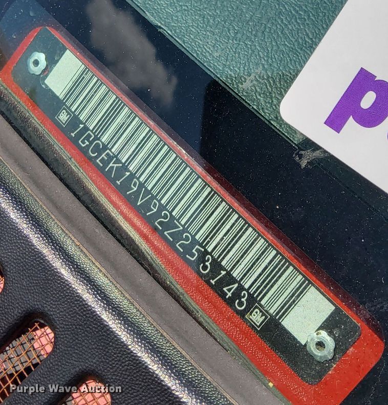 image for item DP7924 2002 Chevrolet Silverado 1500  Ext. Cab pickup truck