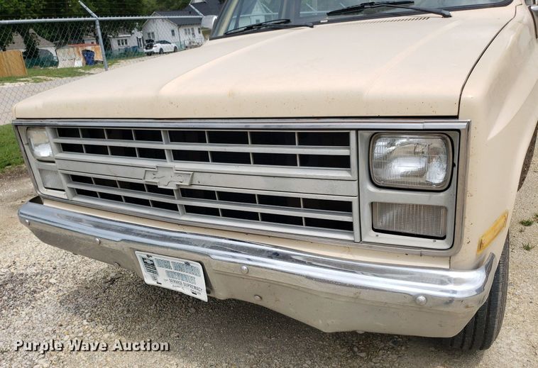 image for item DP7939 1986 Chevrolet C20  pickup truck