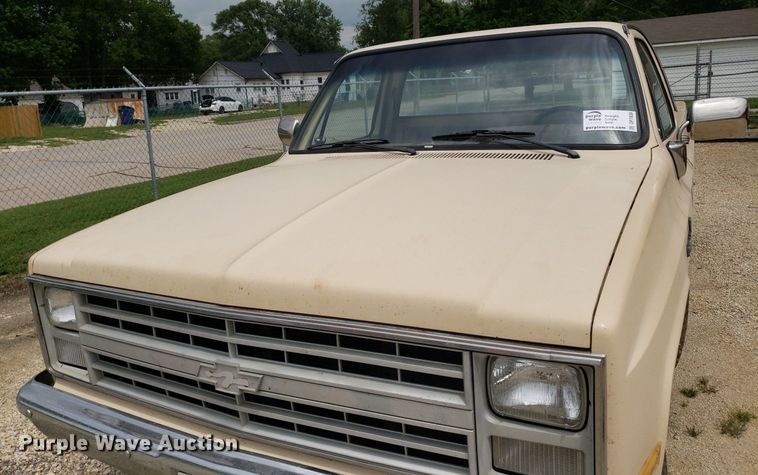 image for item DP7939 1986 Chevrolet C20  pickup truck